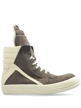 Rick Owens logo-patch sneakers 28551803