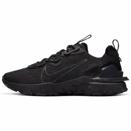 Кроссовки Nike React Vision, полнота F, размер 7,5 US, чёрный 103187848004