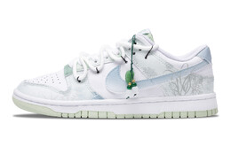 Кроссовки Nike Dunk Skateboarding Shoes Men Low-top Green, бирюзовый dv0831-105(team28-南风草木香) | teal