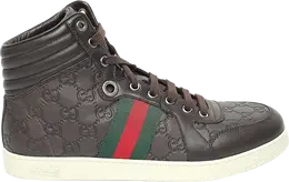 Кроссовки Gucci GG High Top Guccisima, коричневый 221825 a9l90 2060 | guccisima