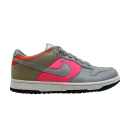 Кроссовки Nike Dunk Low 'Medium Grey Laser Pink', серый 317813 001 | grey