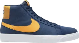 Кроссовки Nike Zoom Blazer Mid SB 'Michigan', синий 864349402 | blue