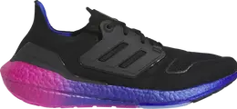 Кроссовки Adidas UltraBoost 22 'Black Lucid Blue Gradient', черный hq8593 | black