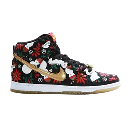 Кроссовки Nike Concepts x Dunk High SB Premium 'Ugly Christmas Sweater', черный 635525 006 | black