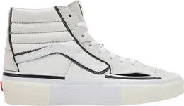 Vans Кроссовки Sk8-Hi Reconstruct 'Marshmallow', белый vn0005ukqjm | white