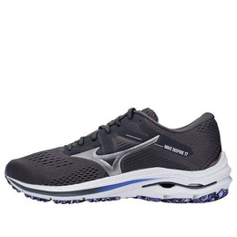 Кроссовки wave inspire 17 running shoes 'black purple white' Mizuno, черный j1gc214493 | black/purple/white