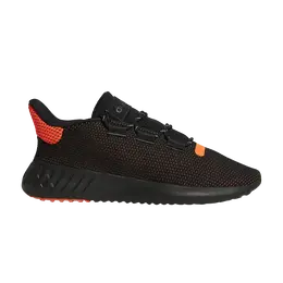 Кроссовки Adidas Tubular Dusk 'Black Solar Red', черный aq1189 | black