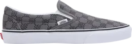 Vans Кроссовки Classic Slip-On 'Monogram - Pewter', серый vn0a7q5dpwt | grey