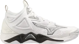 Mizuno Кроссовки Wave Momentum 3 Mid 'White Black', белый 430321 0090 | white