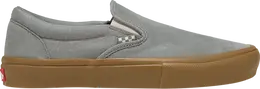 Vans Кроссовки Skate Slip-On 'Grey Gum', серый vn0a5fcan3z | grey