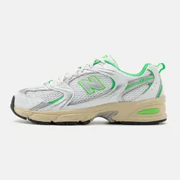 Кроссовки New Balance Unisex NB 530, белый/светло-зеленый ne215o0ck-b11 | white