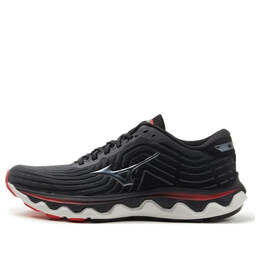Кроссовки wave horizon 6 'black grey red' Mizuno, черный j1gc222612 | black