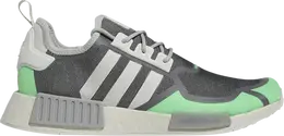 Кроссовки Adidas NMD_R1 'Grey Screaming Green', серый gz9275 | grey