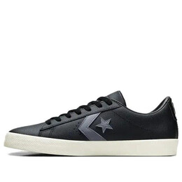 Кроссовки pro leather vulc pro 'black lunar grey' Converse, черный a05329c | black/lunar grey/egret