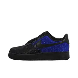 Мужские кроссовки для скейтбординга Nike Air Force 1, Black cw2288-001(team133-蓝黑渐变满天星男) | black