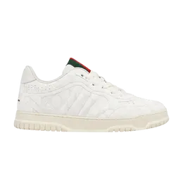 Кроссовки Gucci Re-Web Sneaker GG Canvas - White Beige, белый 816665 fad7v 9055 | gg canvas - white beige