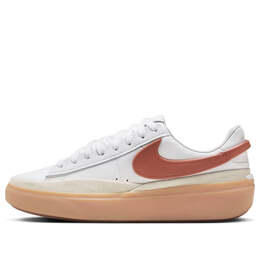 Кроссовки blazer phantom low 'dark russet gum' Nike, оранжевый hf3119-100 | dark russet/gum