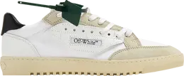 Кроссовки Off-White 5.0 Low 'White Beige Black', белый omia227c99fab005 0110 | white