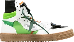 Кроссовки Off-White Off-Court 3.0 High 'White Black Green', белый omia065f23lea002 5501 | white