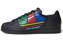 Кроссовки Adidas Superstar Pure 'Colorful Trefoil - Core Black' fu9518