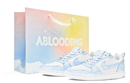 Мужские кроссовки для скейтбординга Nike Court Borough, Light Blue 838937-111(team14-洞蓝星男s-box) | light blue