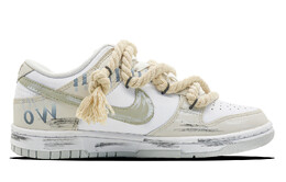Мужские кроссовки для скейтбординга Nike Dunk, Gray/White dv0831-101(team28-男款城市梦想家) | gray/white