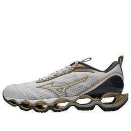 Кроссовки wave prophecy 11 'white gold' Mizuno, белый j1gc228350 | white/gold
