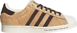 Кроссовки Adidas atmos x Superstar 'Hachiko', загар gw3471 | tan