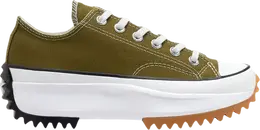 Кроссовки Converse Run Star Hike Low Dark Moss, зеленый 168818c | green