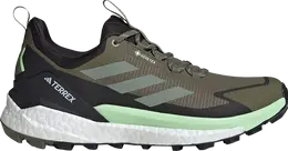 Adidas Кроссовки Terrex Free Hiker 2.0 Low GORE-TEX 'Olive Strata Silver Green', зеленый ie5104 | green
