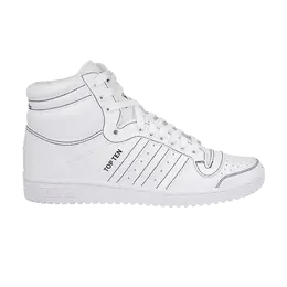 Кроссовки Adidas Top Ten Hi 'Triple White', белый f37588 | white