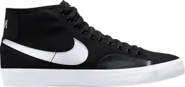 Кроссовки Nike Blazer Court Mid SB 'Black White', черный dc8901 001 | black
