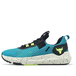 Кроссовки project rock bsr 'circuit teal black' Under Armour, мультиколор 3027344-300 | circuit teal/black/high vis yellow