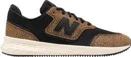 Кроссовки New Balance Wmns X-70 'Cheetah Print - Workwear Black', коричневый wsx70thd | brown