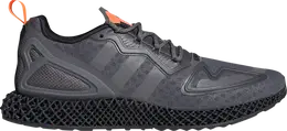 Кроссовки Adidas ZX 2K 4D 'Grey Solar Orange', серый fy9089 | grey
