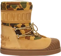 Кроссовки Palm Angels x Moncler Genius 8 Camo, коричневый 4h701 00 02t1w 830 | brown