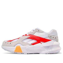 Кроссовки aztrek double 93 x gigi hadid 'white red' Reebok, белый ef2928 | white/ true grey/ red/ gold
