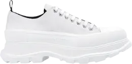 Кроссовки Alexander McQueen Tread Slick Lace-Up White, белый 627225 whbgu 9089 | white