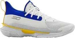 Кроссовки Under Armour Curry 7 Dub Nation, белый 3023300 106 | white