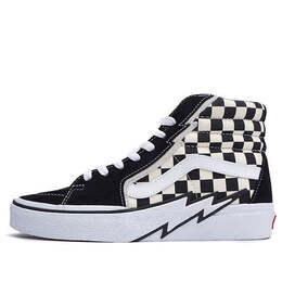 Кроссовки sk8-hi 'bolt - checkerboard' Vans, черный vn0a5jiva04 | black/white