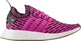 Кроссовки Adidas NMD_R2 Primeknit 'Japan Shock Pink', розовый by9697 | pink