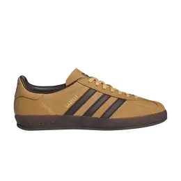 Кроссовки Adidas Gazelle Indoor Oat Dark Brown, желто-коричневый ih4771 | oat dark brown