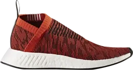 Кроссовки Adidas NMD_CS2 Primeknit 'Red Glitch', красный by9406 | red
