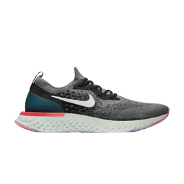 Кроссовки Nike Epic React Flyknit 'Gunsmoke Teal', серый aq0067 010 | grey