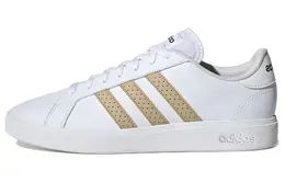 Кроссовки Adidas neo GRAND COURT Skateboarding Shoes Men Low-top White/Brown, хаки hr0231鞋 | light khaki