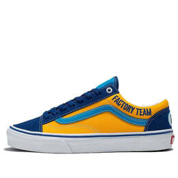 Кроссовки style 36 x our legends Vans, синий vn0a54f6byl | blue/yellow