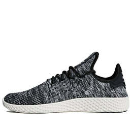 Кроссовки x pharrell tennis hu primeknit 'oreo' Adidas, черный cq2630 | black/white