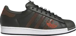 Кроссовки Adidas Superstar 'Legend Earth Brown', черный g57737 | black