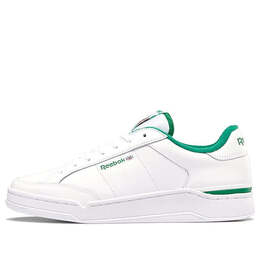 Кроссовки ad court sneakers white/green Reebok, белый fy9395 | white/green