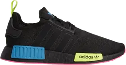 Кроссовки Adidas NMD_R1 'Fluorescent Bursts', черный fy2749 | black